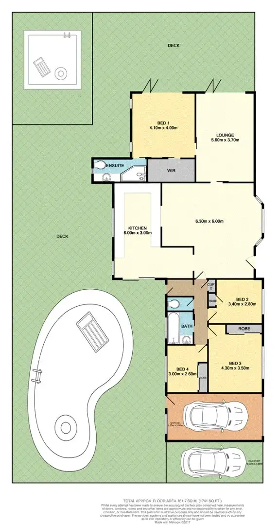 Floorplan of Homely house listing, 1 Dunoon Street, Tanah Merah QLD 4128