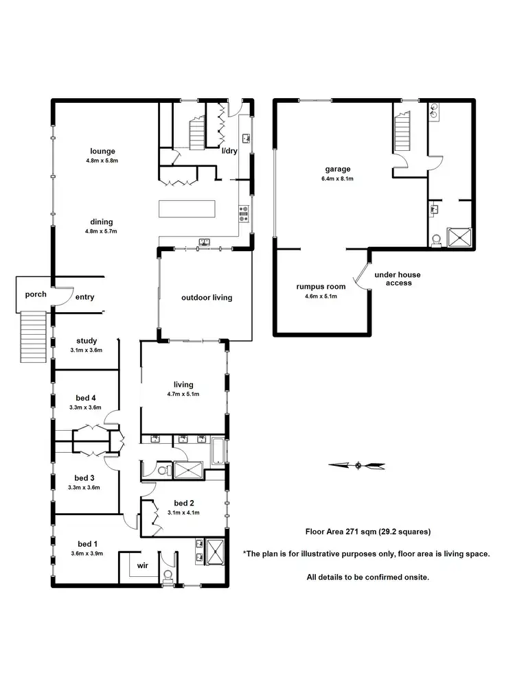 Floorplan of Homely house listing, 4 Chloe Court, Beaconsfield VIC 3807
