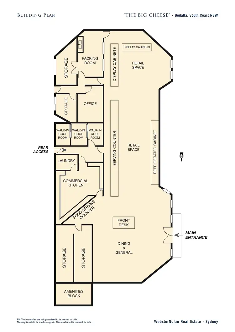 Floorplan of Homely land listing, 20 Princes Highway, Bodalla NSW 2545