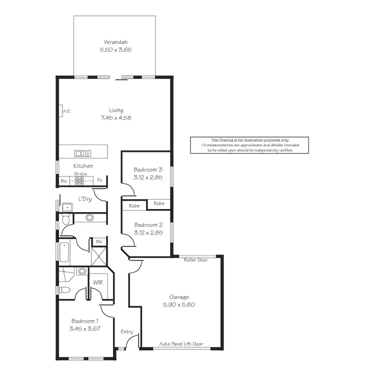 Floorplan of Homely house listing, 123 Peerless Road, Munno Para West SA 5115