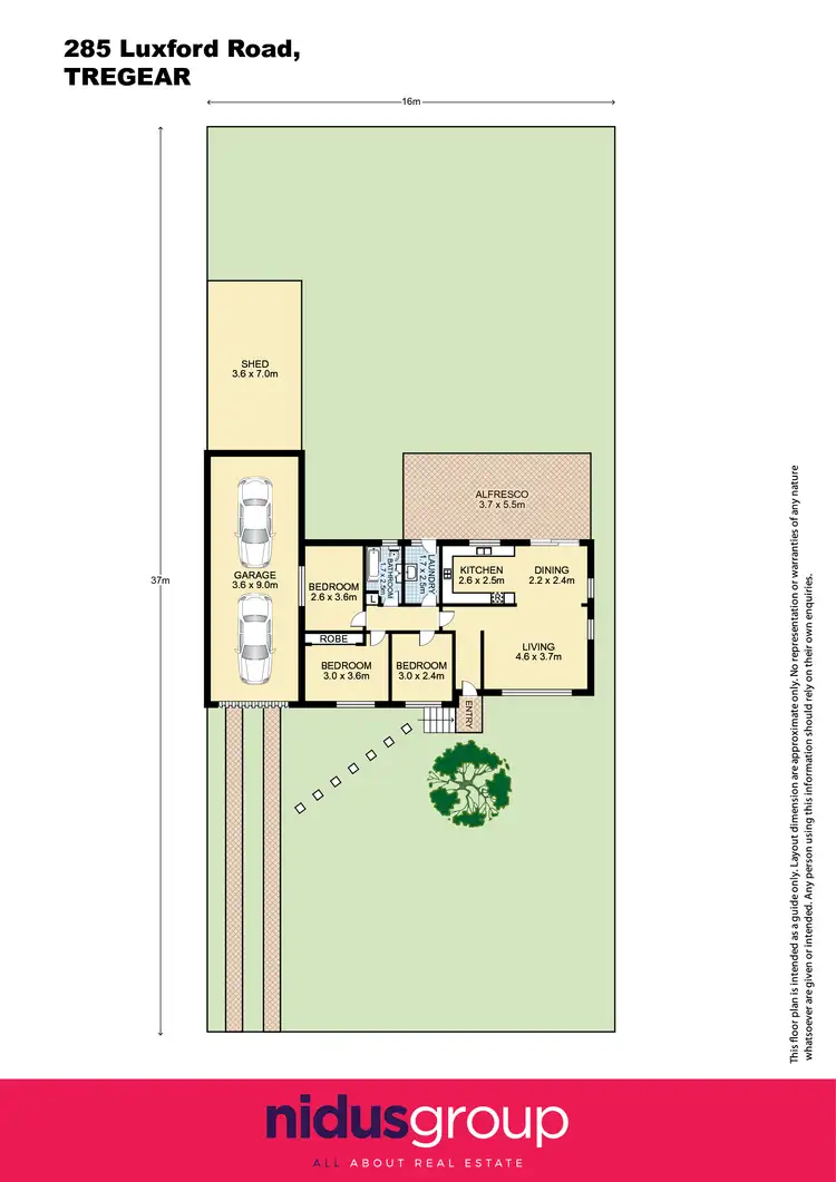 Floorplan of Homely house listing, 285 Luxford Road, Tregear NSW 2770