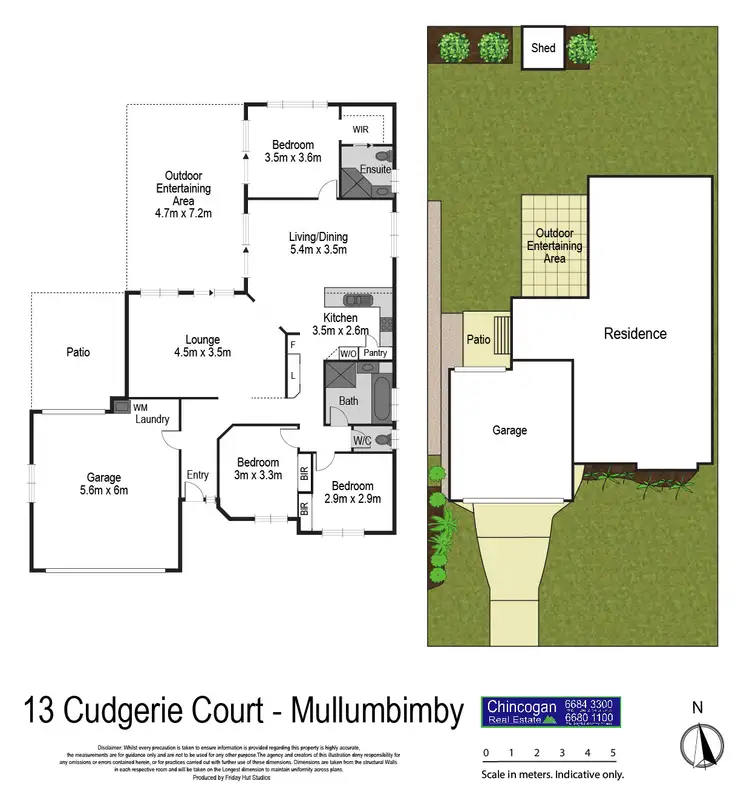 Floorplan of Homely house listing, 13 Cudgerie Court, Mullumbimby NSW 2482