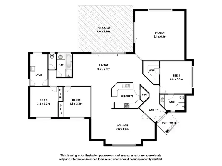 Floorplan of Homely rural property listing, 7 John Fallas Drive, Compton SA 5291