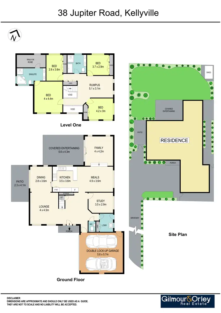 Floorplan of Homely house listing, 38 Jupiter Road, Kellyville NSW 2155
