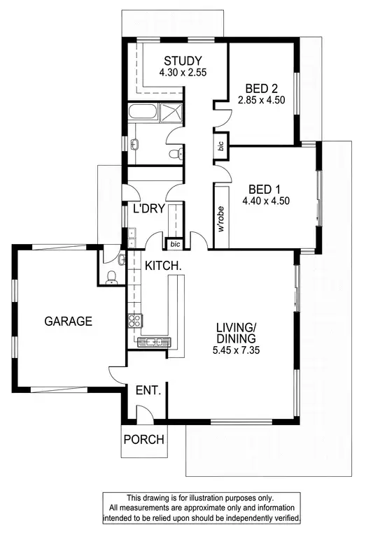 Floorplan of Homely house listing, 40 Monash Terrace, Millicent SA 5280