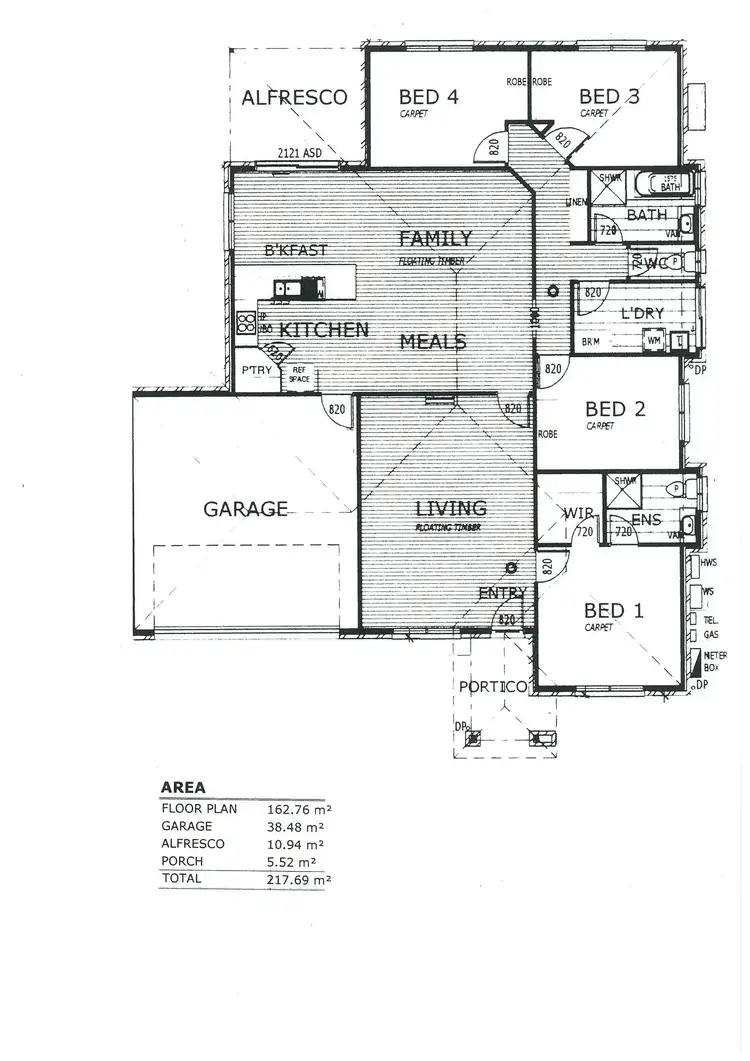 Floorplan of Homely house listing, 8 Lillypilly Court, Worrolong SA 5291