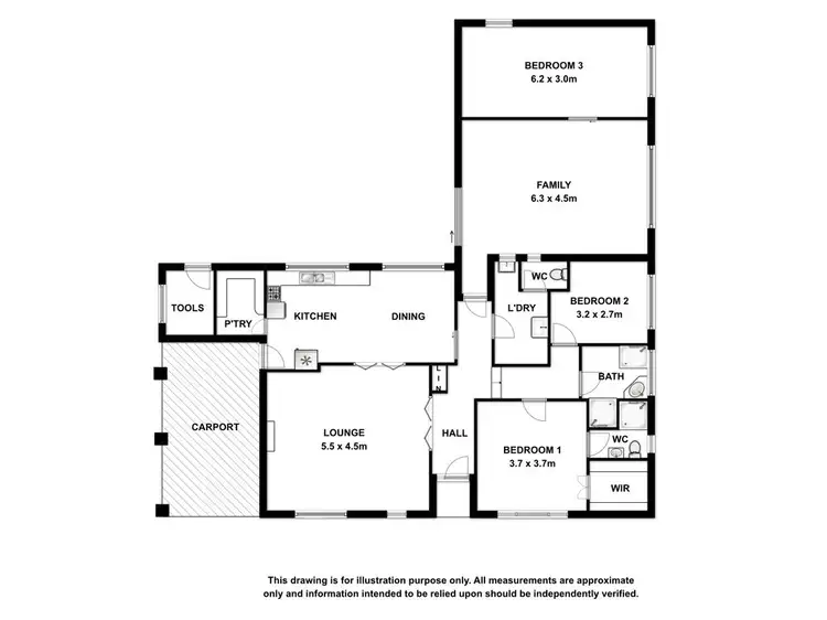 Floorplan of Homely house listing, 22 Monash Terrace, Millicent SA 5280