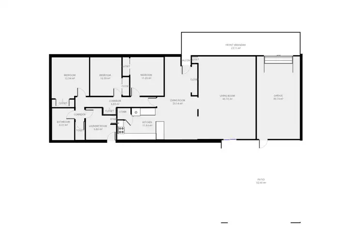 Floorplan of Homely rural property listing, 171 Browns Road, Fulham VIC 3851