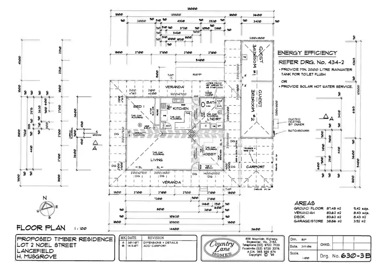 Floorplan of Homely house listing, 22 Noel Street, Lancefield VIC 3435