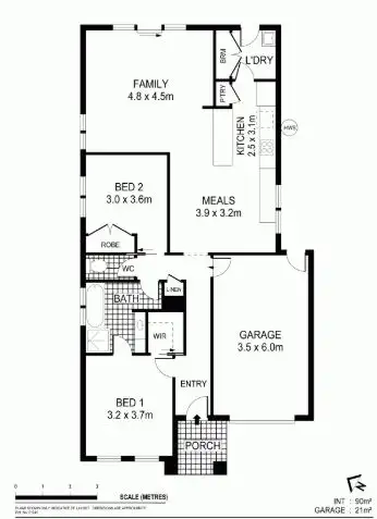 Floorplan of Homely house listing, 4/39A Orlando Street, Eaglehawk VIC 3556