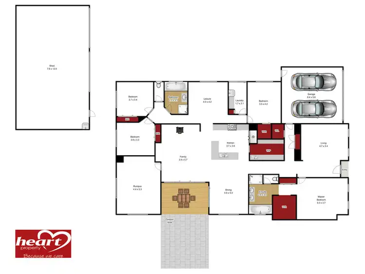 Floorplan of Homely house listing, 8 Redbank Road, Stratford VIC 3862