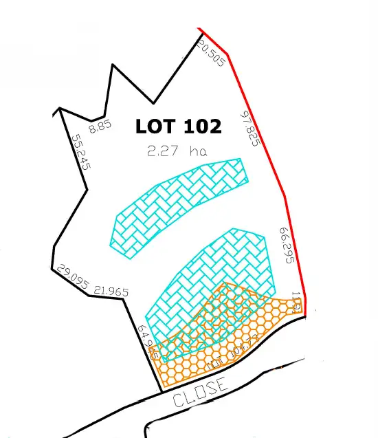 Floorplan of Homely land listing, 2 PARKLAND CLOSE, Little Hartley NSW 2790