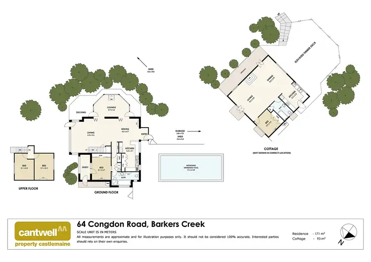 Floorplan of Homely house listing, 64 Congdon Road, Barkers Creek VIC 3451