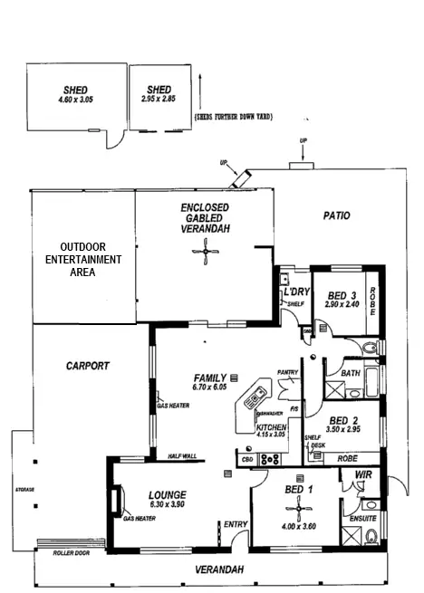 Floorplan of Homely house listing, 7 Christie Avenue, Christies Beach SA 5165