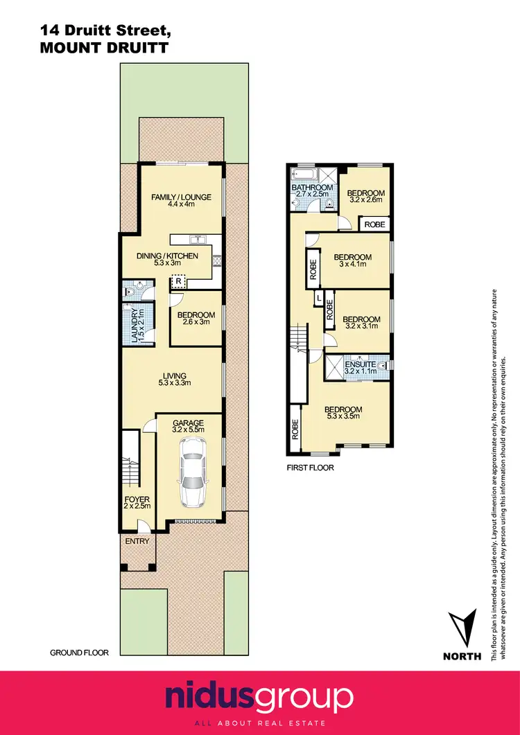 Floorplan of Homely house listing, 14B Druitt Street, Mount Druitt NSW 2770