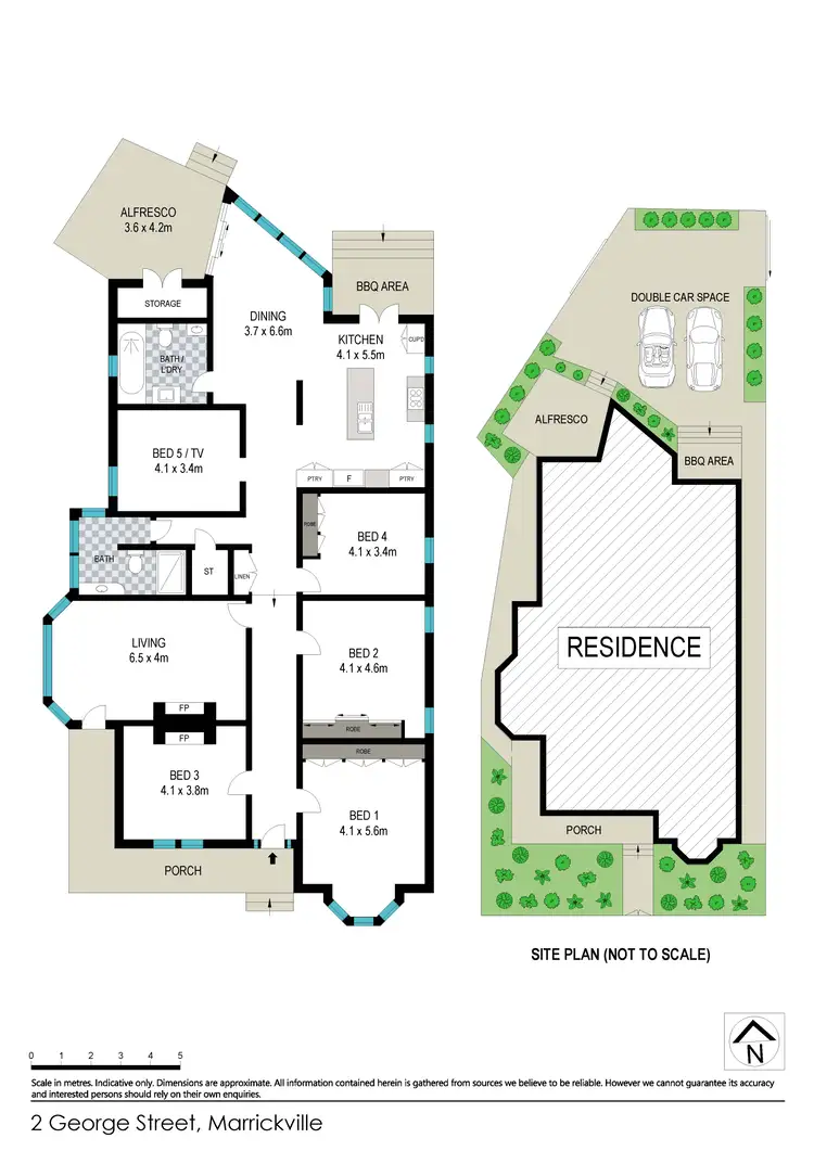 Floorplan of Homely house listing, 2 George Street, Marrickville NSW 2204