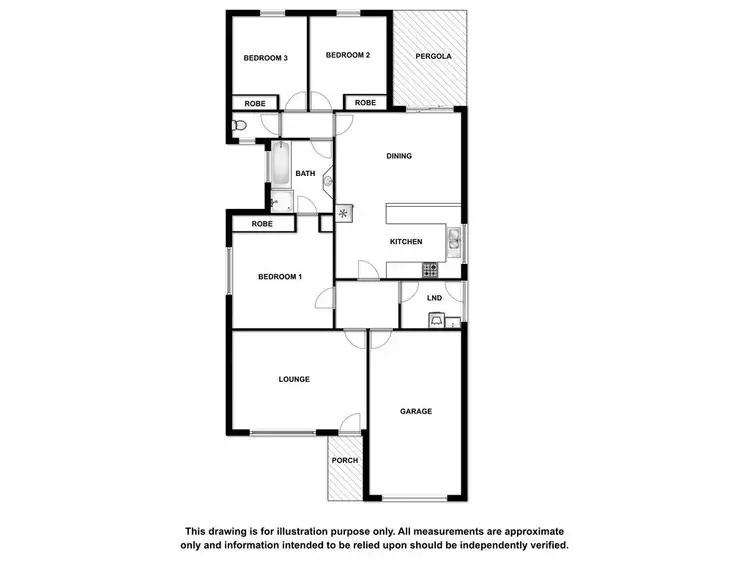 Floorplan of Homely house listing, 8 Winfield Court, Mount Gambier SA 5290