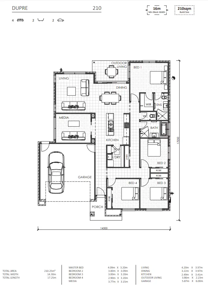 Floorplan of Homely house listing, Lot 13 Fairy Wren Circuit, Ballarat VIC 3350