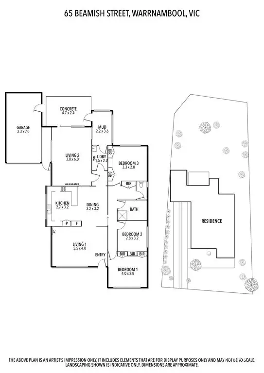 Floorplan of Homely house listing, 65 Beamish Street, Warrnambool VIC 3280