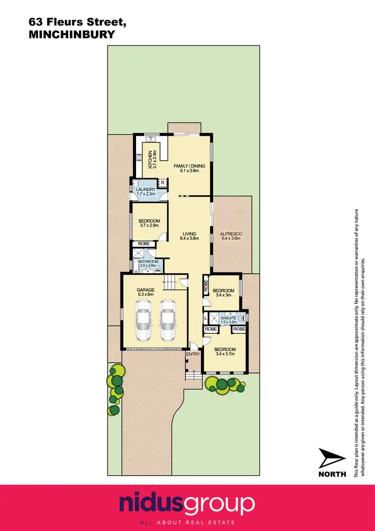 Floorplan of Homely house listing, 63 Fleurs Street, Minchinbury NSW 2770