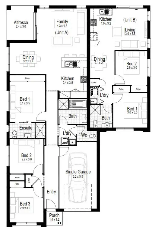 Floorplan of Homely house listing, Address available on request