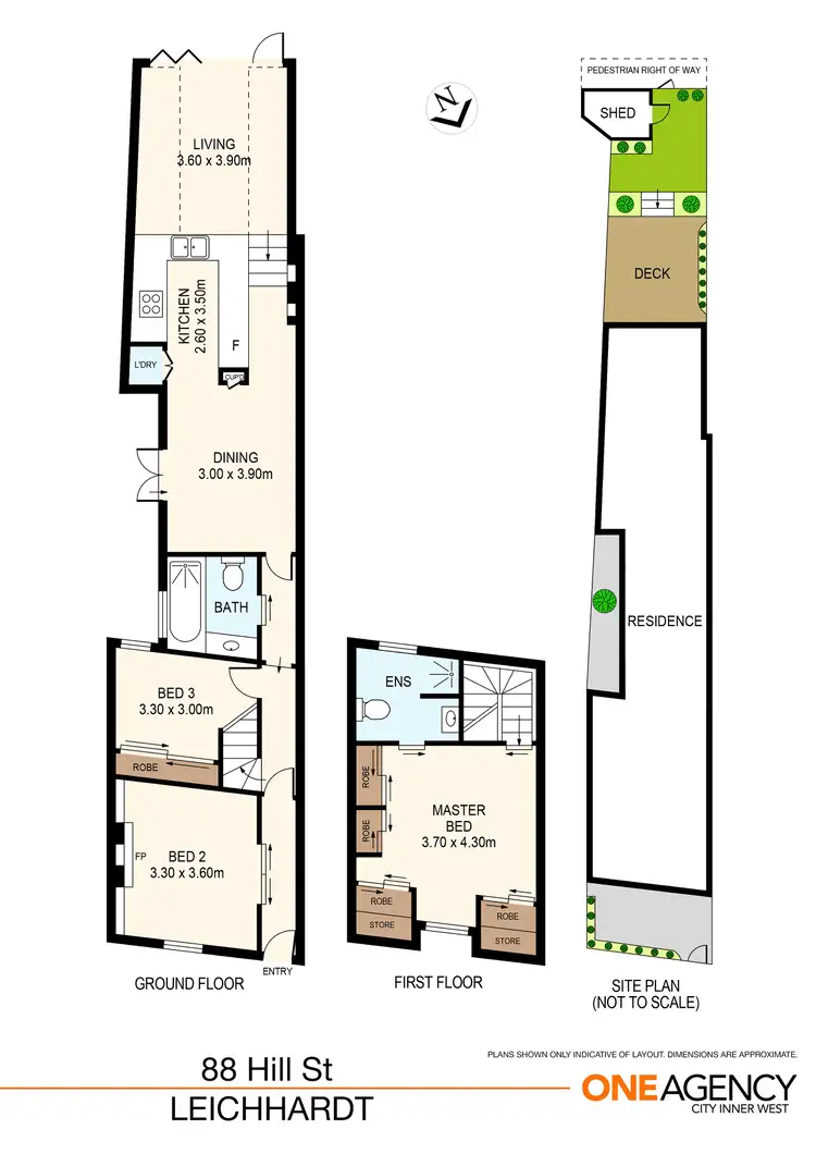 Floorplan of Homely house listing, 88 Hill Street, Leichhardt NSW 2040