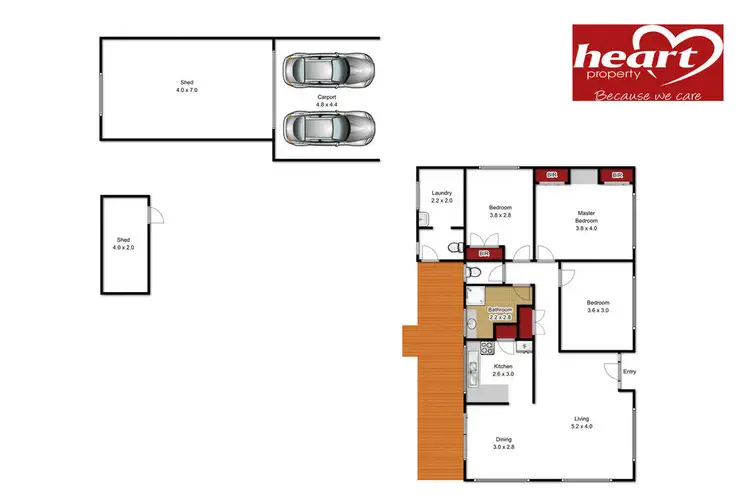 Floorplan of Homely house listing, 9 Thomson Street, Stratford VIC 3862
