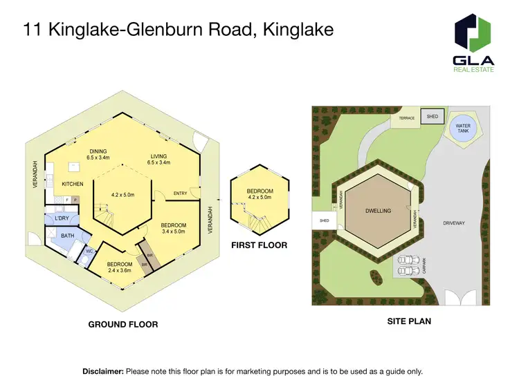 Floorplan of Homely house listing, 11 Kinglake Glenburn Road, Kinglake VIC 3763