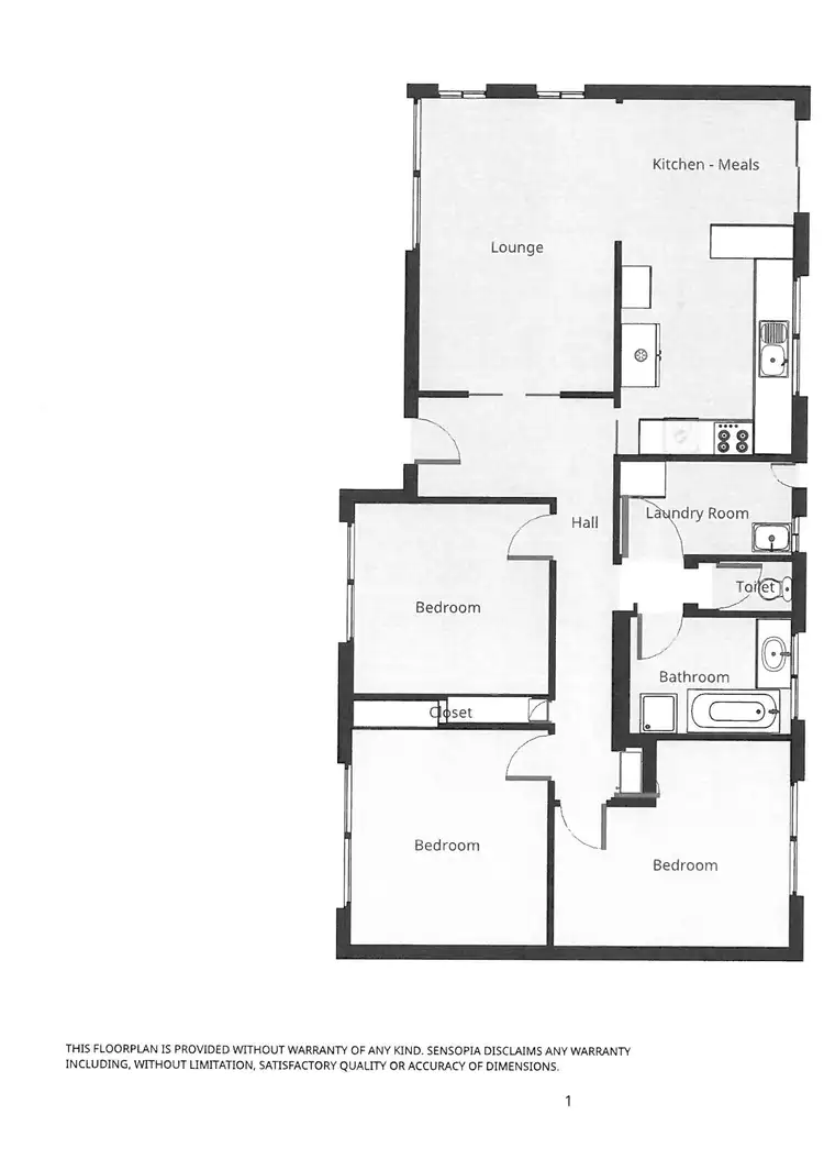 Floorplan of Homely house listing, 73 Napier Street, Stawell VIC 3380