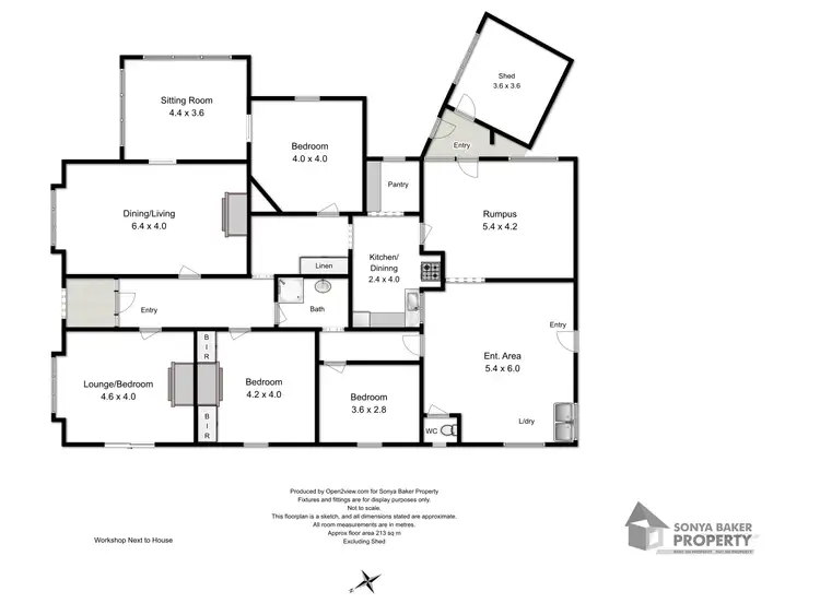 Floorplan of Homely house listing, 15 Old Bass Highway, Wynyard TAS 7325