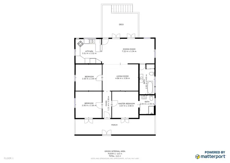 Floorplan of Homely house listing, 6 PRYDE STREET, Woodend QLD 4305