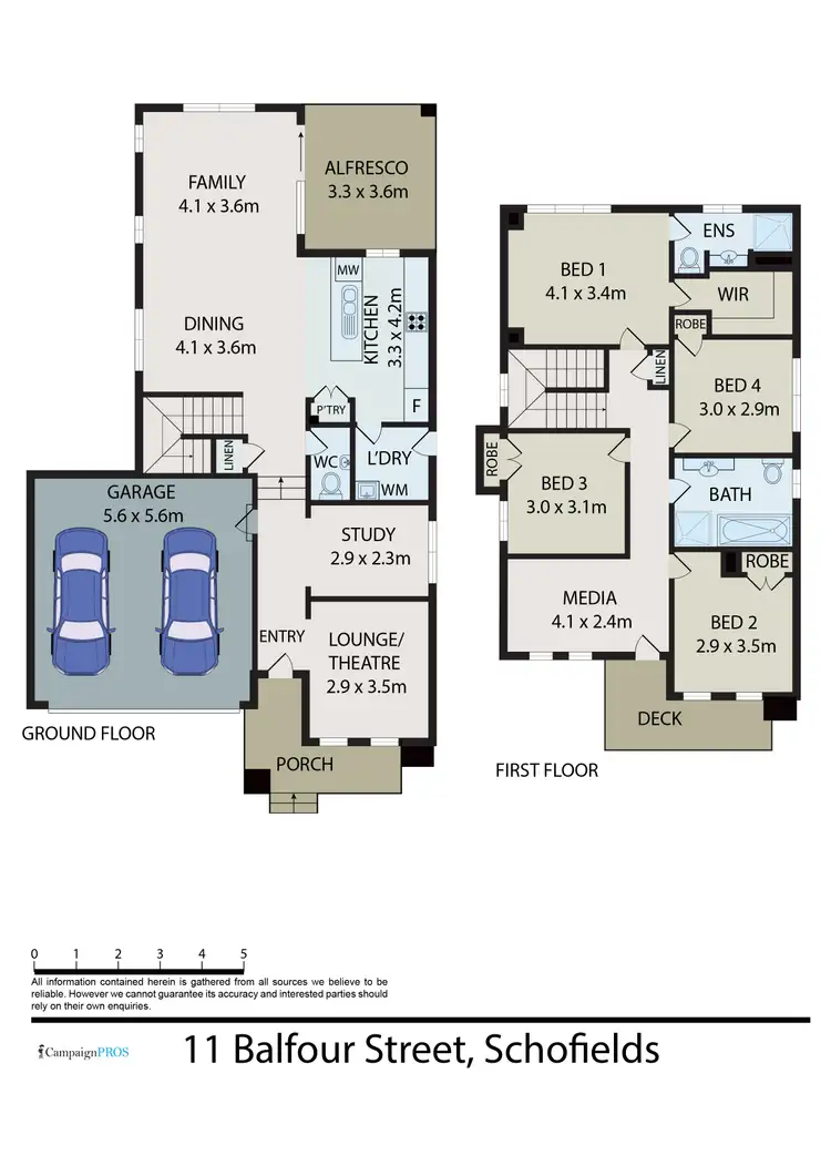 Floorplan of Homely house listing, 11 Balfour Street, Schofields NSW 2762