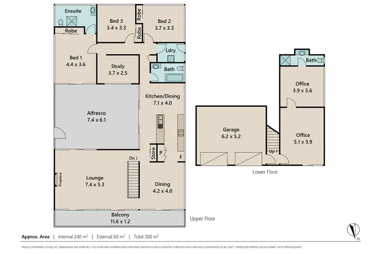 Floorplan of Homely house listing, Lot 1, 33 Katunga Street, Kenmore QLD 4069