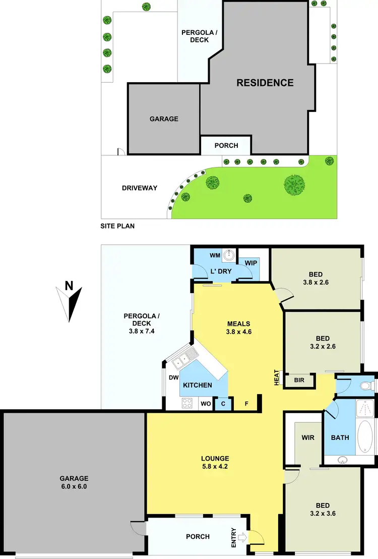 Floorplan of Homely house listing, 9 Emma Court, Berwick VIC 3806