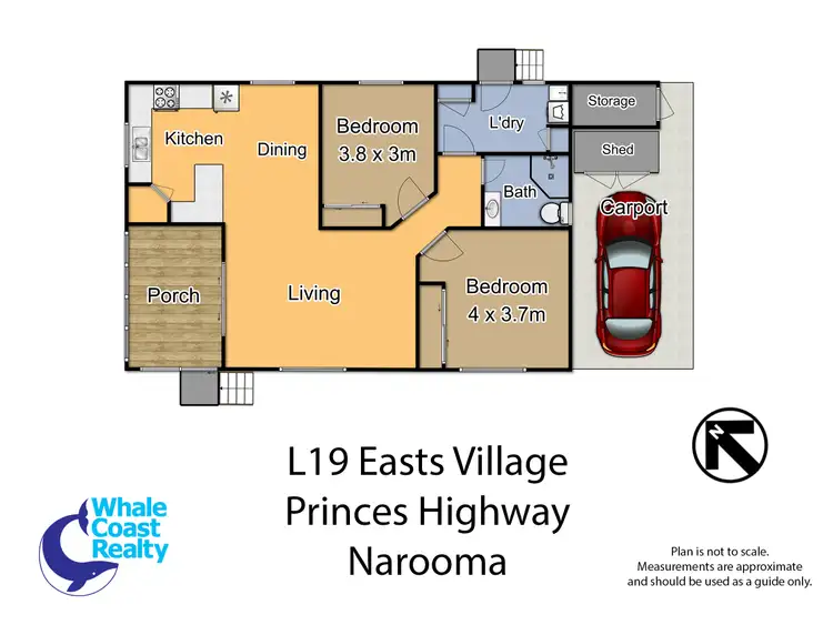 Floorplan of Homely retirement listing, Site L19/48 Princes Highway, Narooma NSW 2546