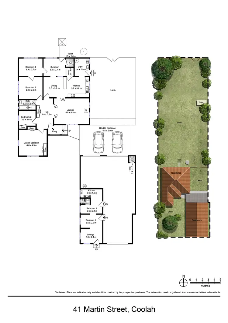 Floorplan of Homely house listing, 39-41 Martin Street, Coolah NSW 2843