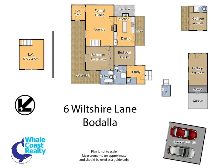 Floorplan of Homely house listing, 6 Wiltshire Lane, Bodalla NSW 2545