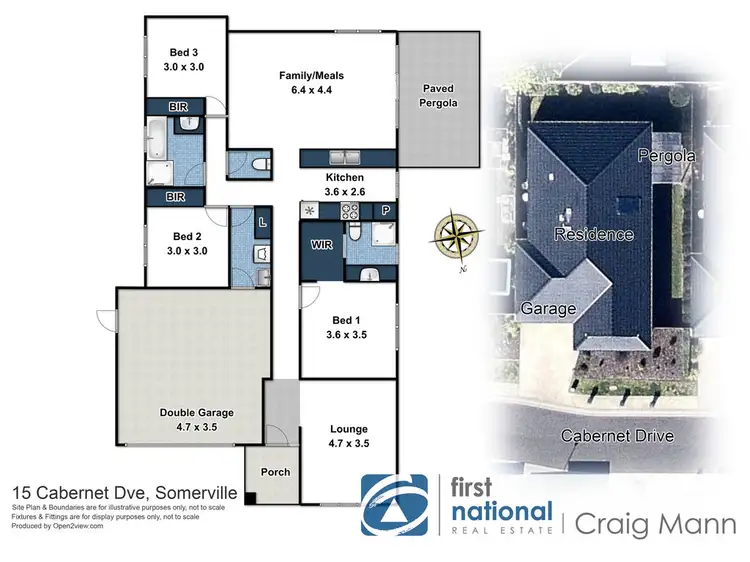 Floorplan of Homely house listing, 15 Cabernet Drive, Somerville VIC 3912