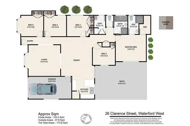 Floorplan of Homely house listing, 26 CLARENCE STREET, Waterford West QLD 4133