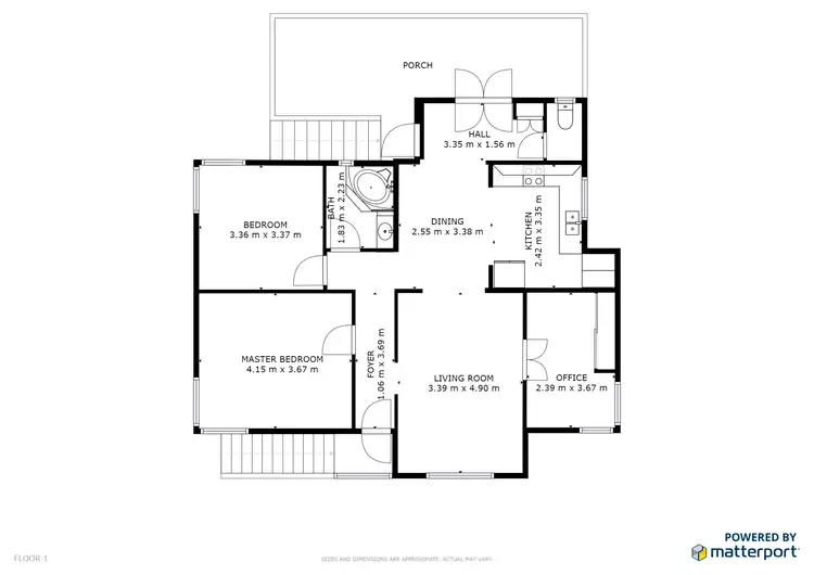 Floorplan of Homely house listing, 12 RICHARDS STREET, North Ipswich QLD 4305