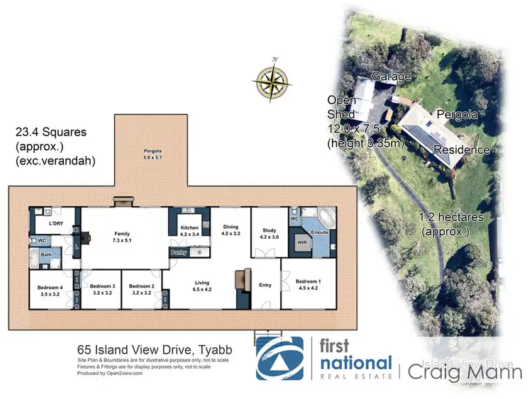 Floorplan of Homely rural property listing, 65 Island View Drive, Tyabb VIC 3913