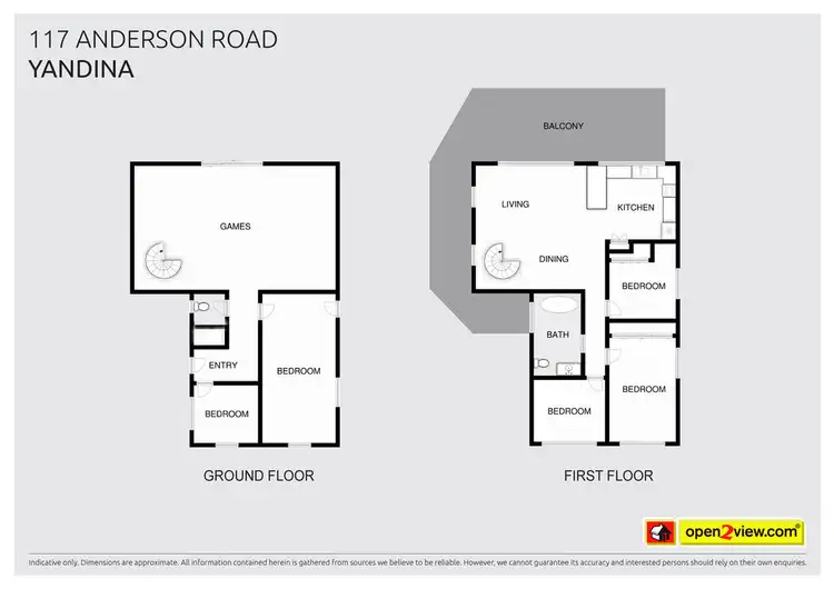 Floorplan of Homely house listing, 117 ANDERSONS ROAD, Yandina QLD 4561