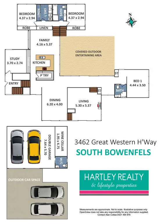 Floorplan of Homely rural property listing, 3462 Great Western Highway, South Bowenfels NSW 2790
