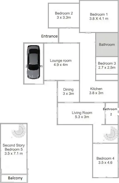 Floorplan of Homely house listing, 25A Percival Street, Bexley NSW 2207