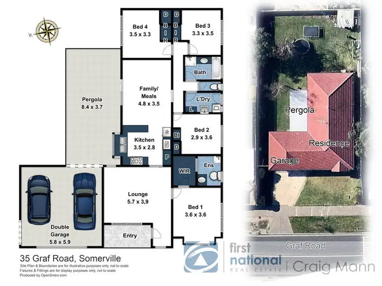 Floorplan of Homely house listing, 35 Graf Road, Somerville VIC 3912