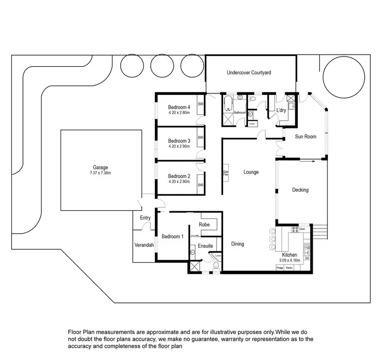 Floorplan of Homely house listing, 20 Patricia Court, Mount Gambier SA 5290