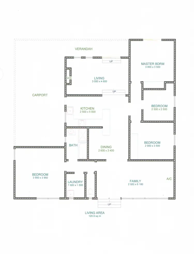 Floorplan of Homely house listing, 44 Wembley Ave, Bridgewater SA 5155