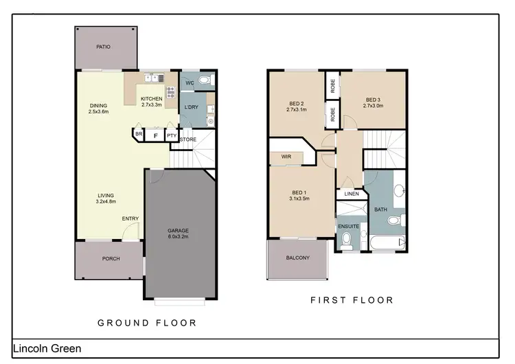 Floorplan of Homely townhouse listing, 175 Fryar Road, Eagleby QLD 4207