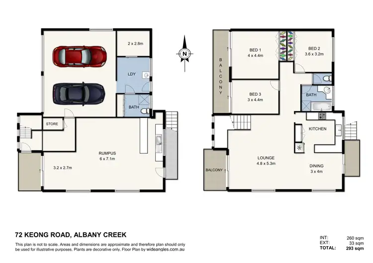 Floorplan of Homely house listing, 72 KEONG ROAD, Albany Creek QLD 4035
