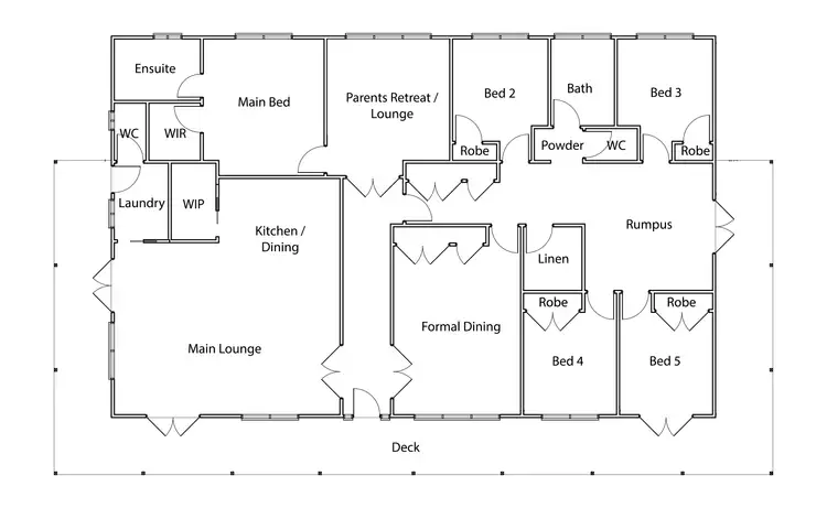 Floorplan of Homely house listing, 29 Kareen Court, Mansfield VIC 3722